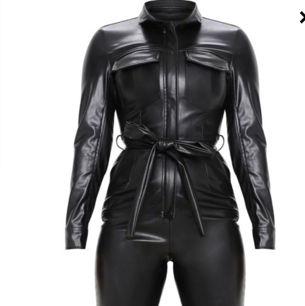 Pretty Little Things Black full body pants suit